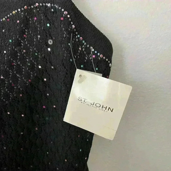 St. John Vintage Evening by Marie Gray Sparkle Evening Knit Tank 12 - Picture 6 of 11